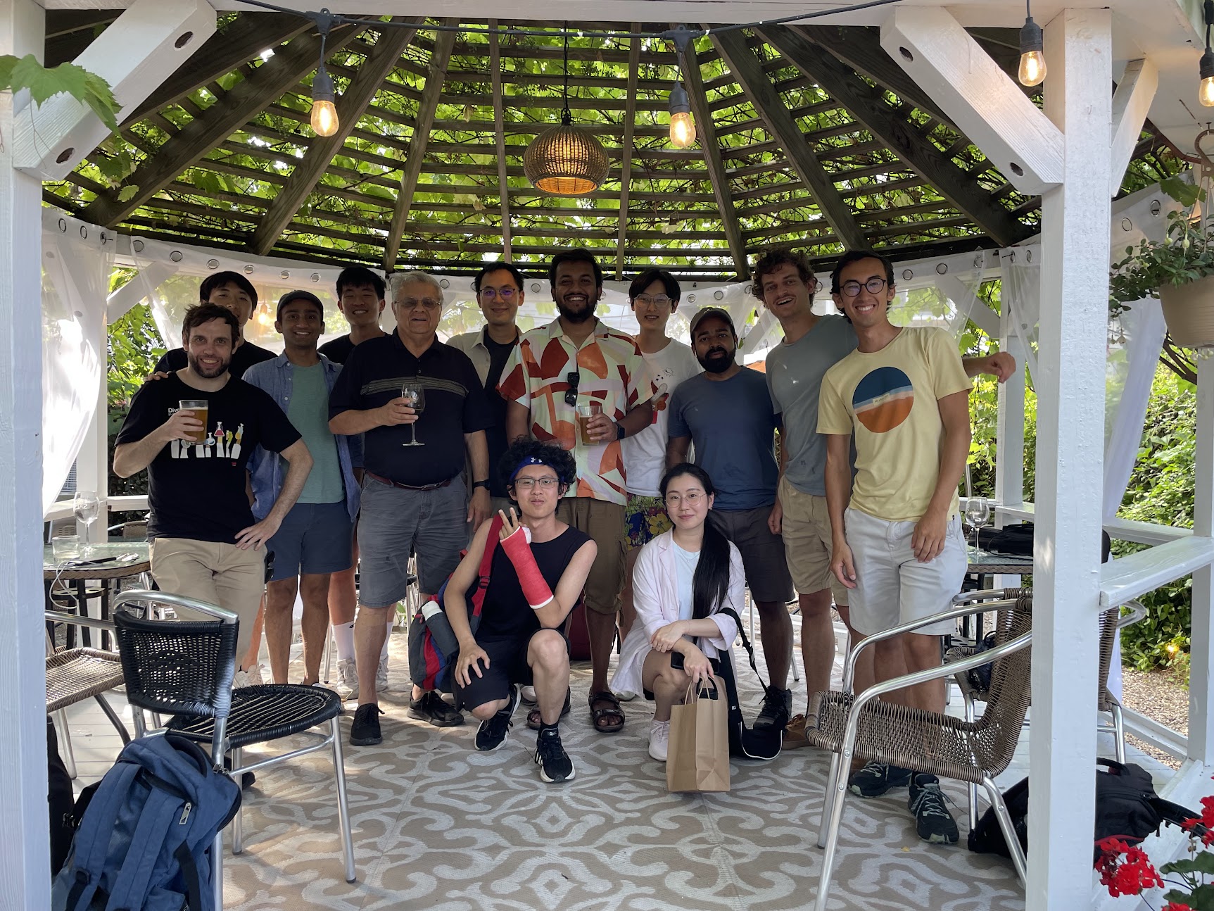 group photo from theochem retreat 2024